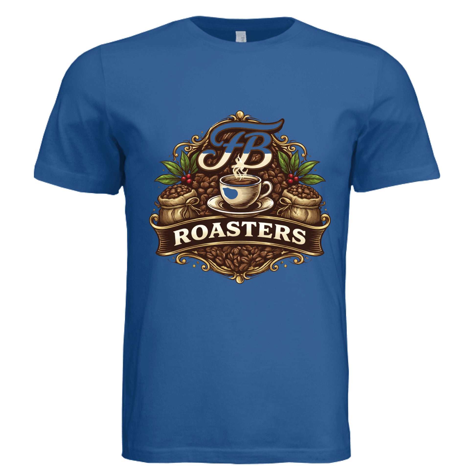 Solid True Royal Triblend - FRONT