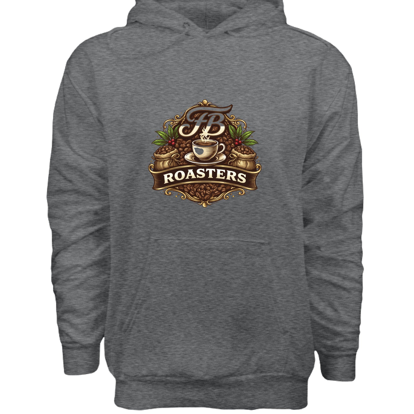 CHARCOAL HEATHER - FRONT