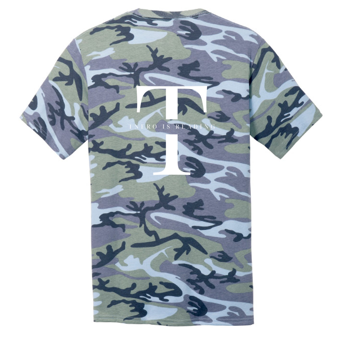 Woodland Blue Camo - BACK