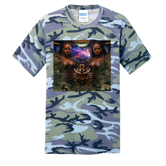Woodland Blue Camo - FRONT